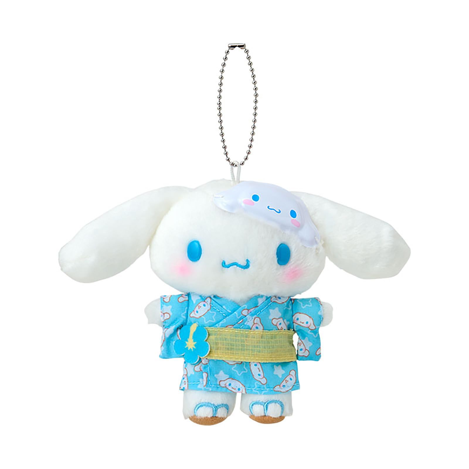 新品 サンリオ(SANRIO) マスコットホルダー（キャラ盛り夏まつり！） シナモロール ポリエステル・スチール 対象年齢6才以上 404411