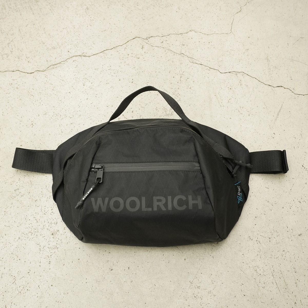 美品24AW WOOLRICH by Todd Snyder ウールリッチ トッドスナイダー Crossbody Bag in X-PAC ウエスト バッグ カバン Black Label 黒 3078Q♪ 12,768円