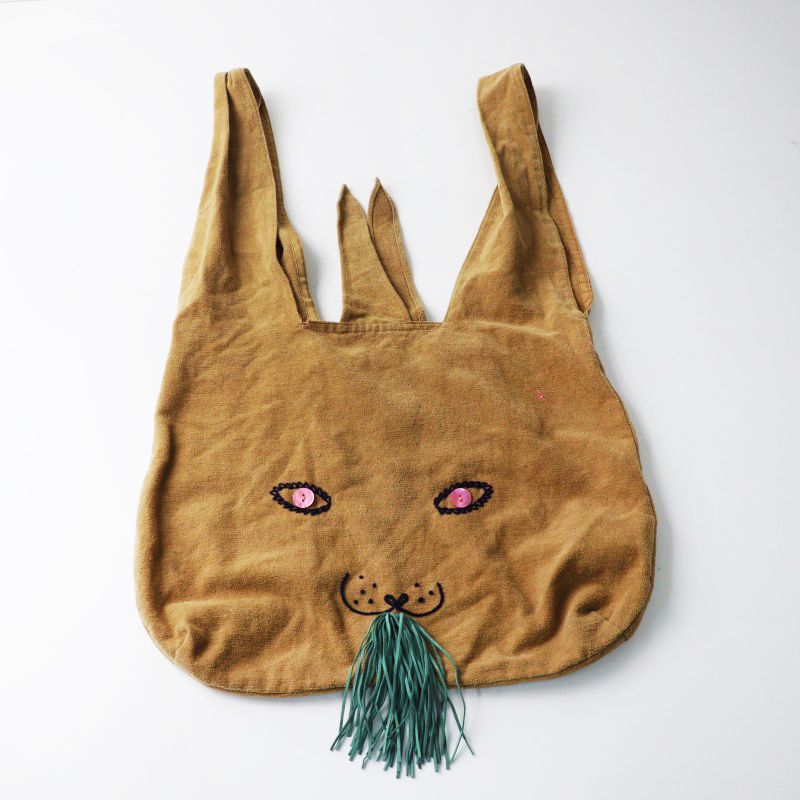 ミナペルホネン mina perhonen usa bag＼キャメル ウサバッグ うさ