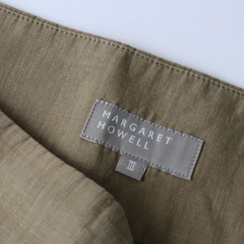 マーガレットハウエル MARGARET HOWELL HIGH DENSE LINEN リネン