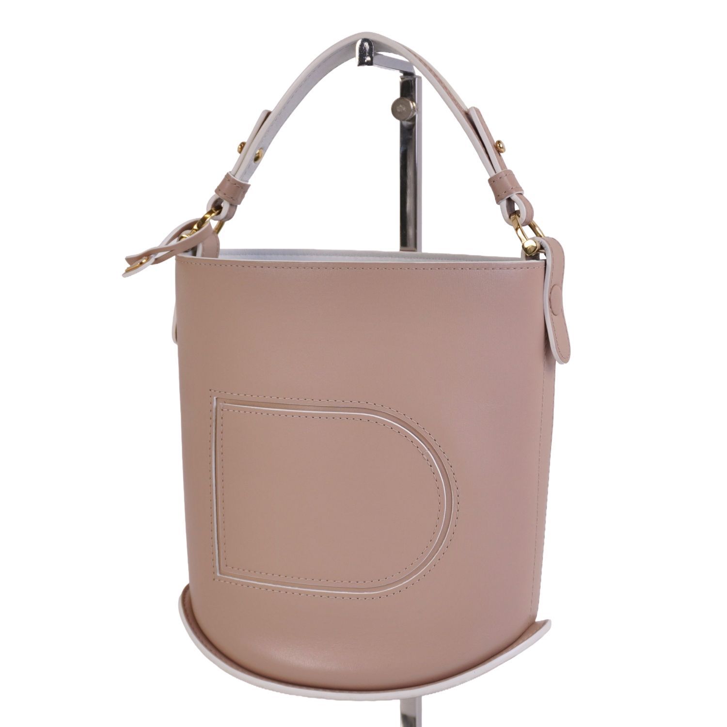極美品 デルヴォー DELVAUX バッグ パン ミニバケット Pin Mini
