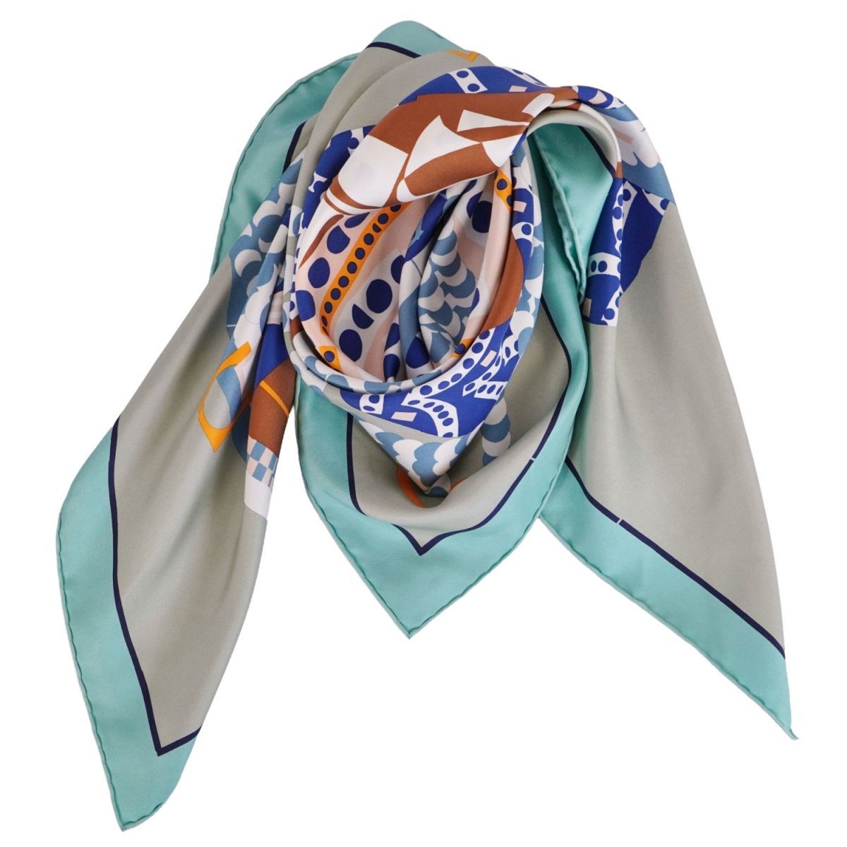 極美品 エルメス HERMES スカーフ カレ90 ガウチョの鞍 Silla d - メルカリ