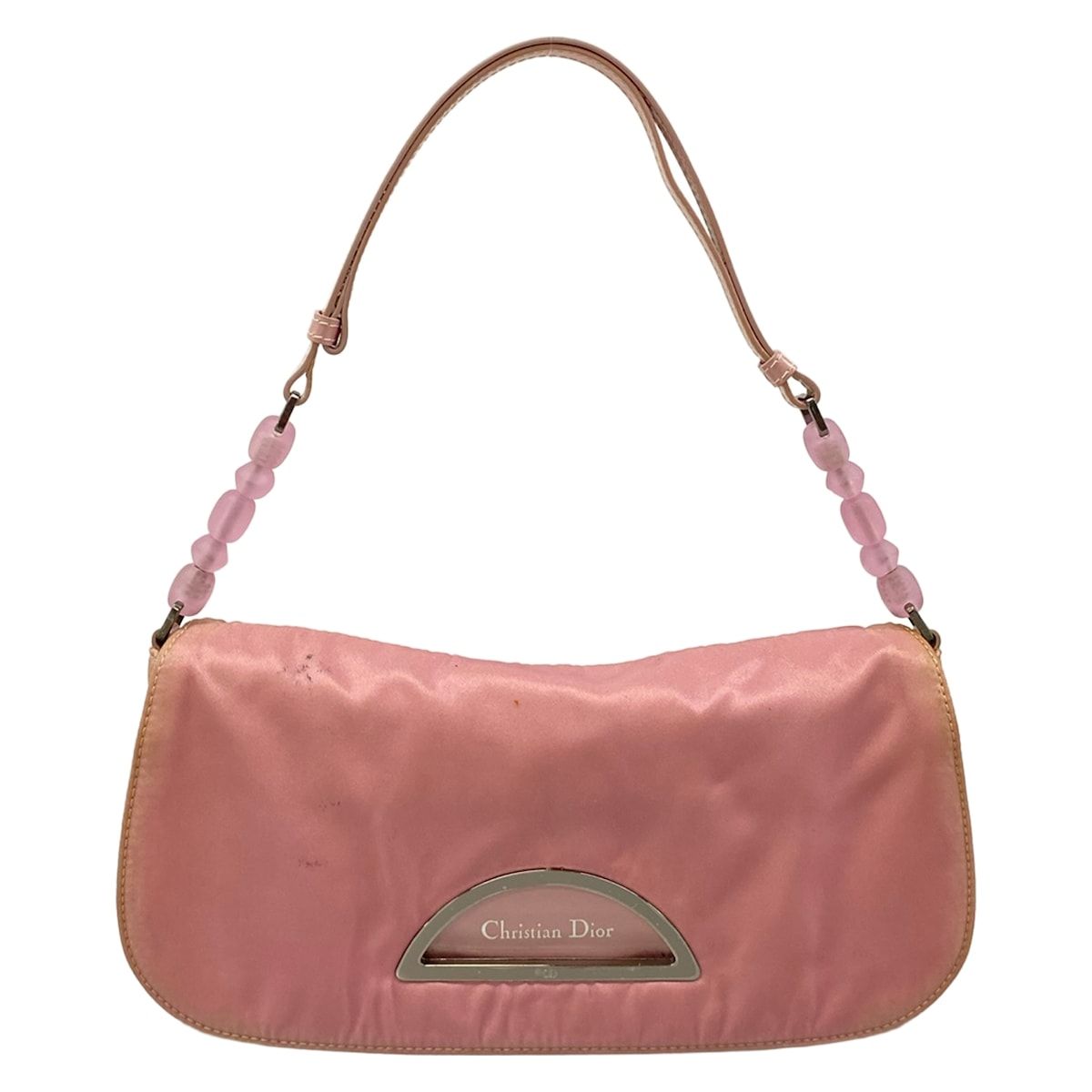 DIOR/ChristianDior(ディオール/クリスチャンディオール) ショルダーバッグ マリスパール ライトピンク レザー