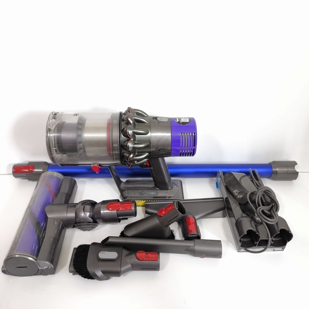 すぐ使える エコモード50分　ダイソン V10 SV12 サイクロン掃除機 本体と付属品 No433