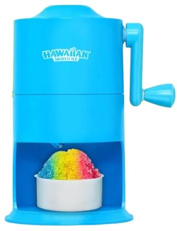 ハワイアン シェイブアイス かき氷器 手動 ふわふわかき氷機 簡単 家庭用 バラ氷対応 本格 夏 イベント BBQ キャンプ レジャー 海水浴