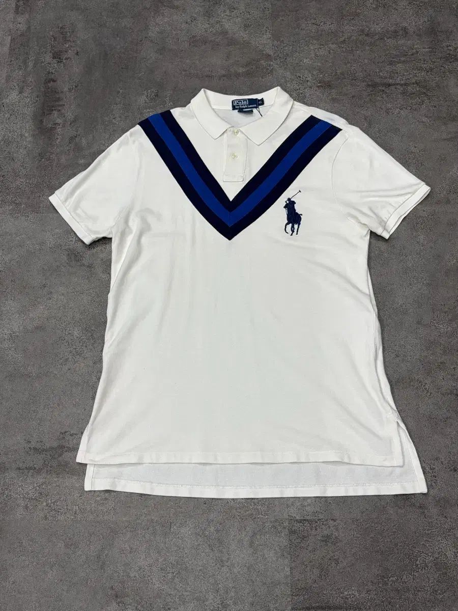 POLO RALPH LAUREN ビックポニー 白 半袖 カラーTシャツ