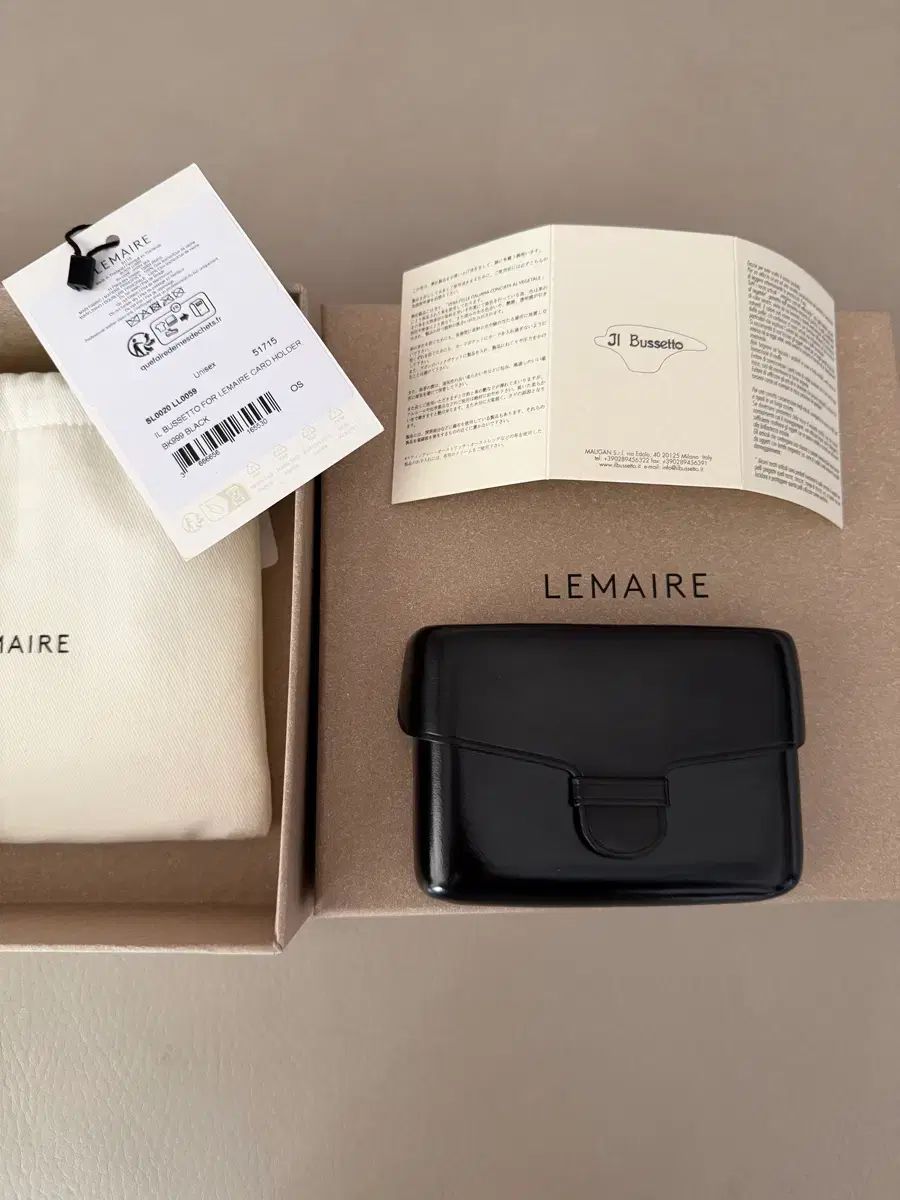 LEMAIRE カードウォレット 新品