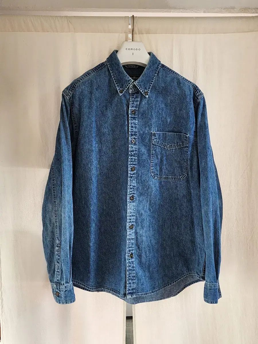 EDDIE BAUER(エディー・バウアー) デニム シャツ Lサイズ