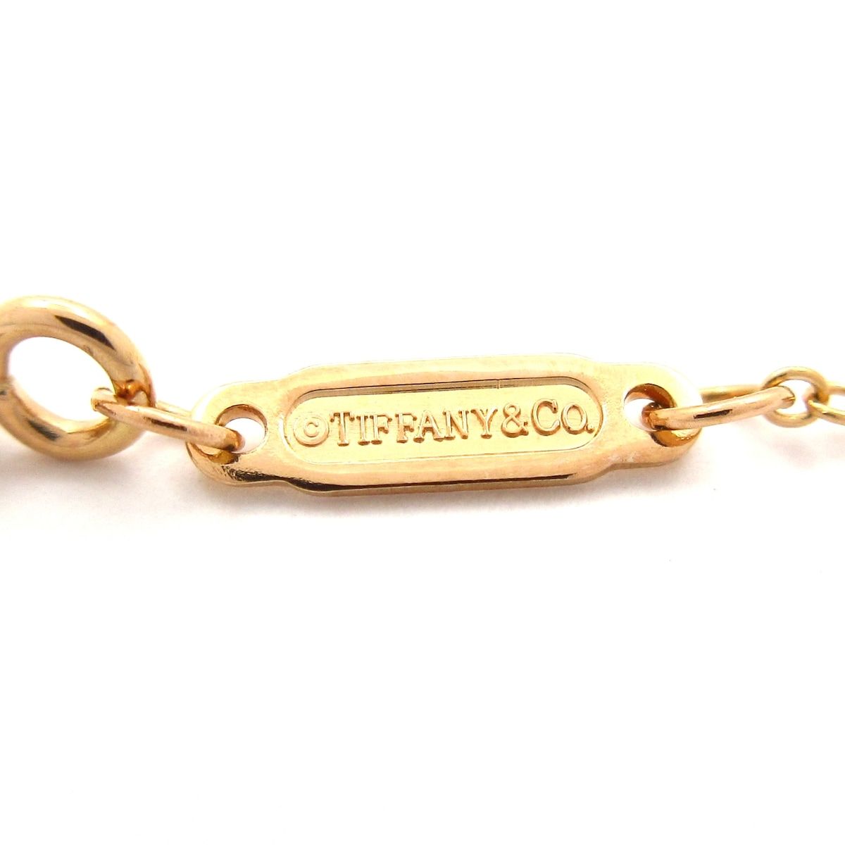 TIFFANY&Co.(ティファニー) ネックレス美品 Tスマイルペンダント