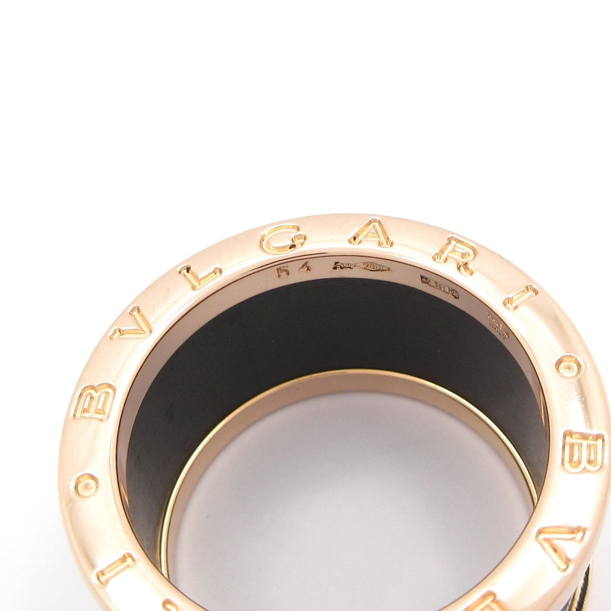 BVLGARI(ブルガリ) リング 54美品 B-zero1 K18PG×ブルー - メルカリ