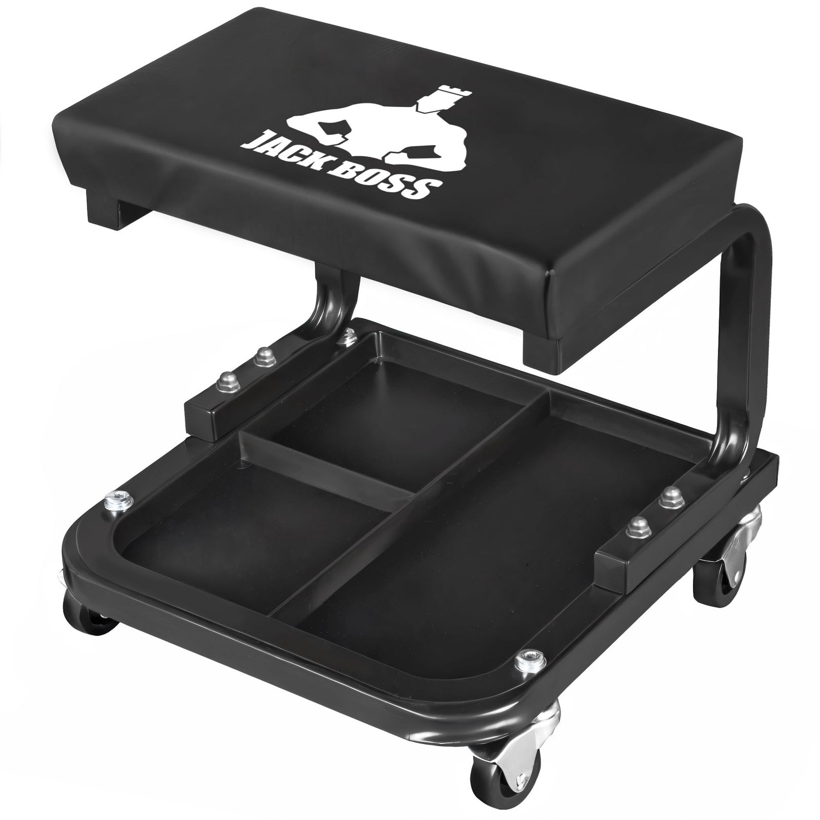 Jack Boss シートクリーパー ローラーシート ガレージ 作業椅子 キャスター付き 工具カート 工具入れ 収納ts ef81440c
