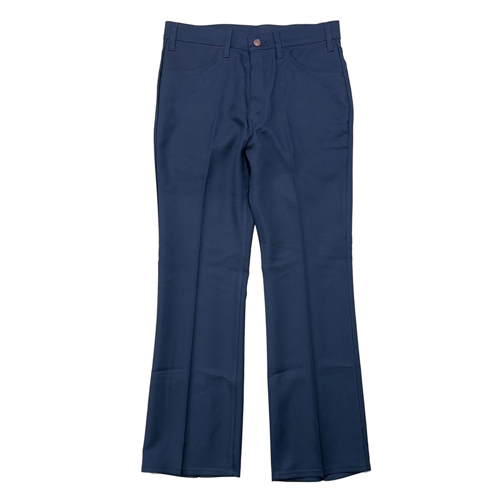 デッドストック 80s LEVIS リーバイス 517 スタプレ パンツ 紺 W34