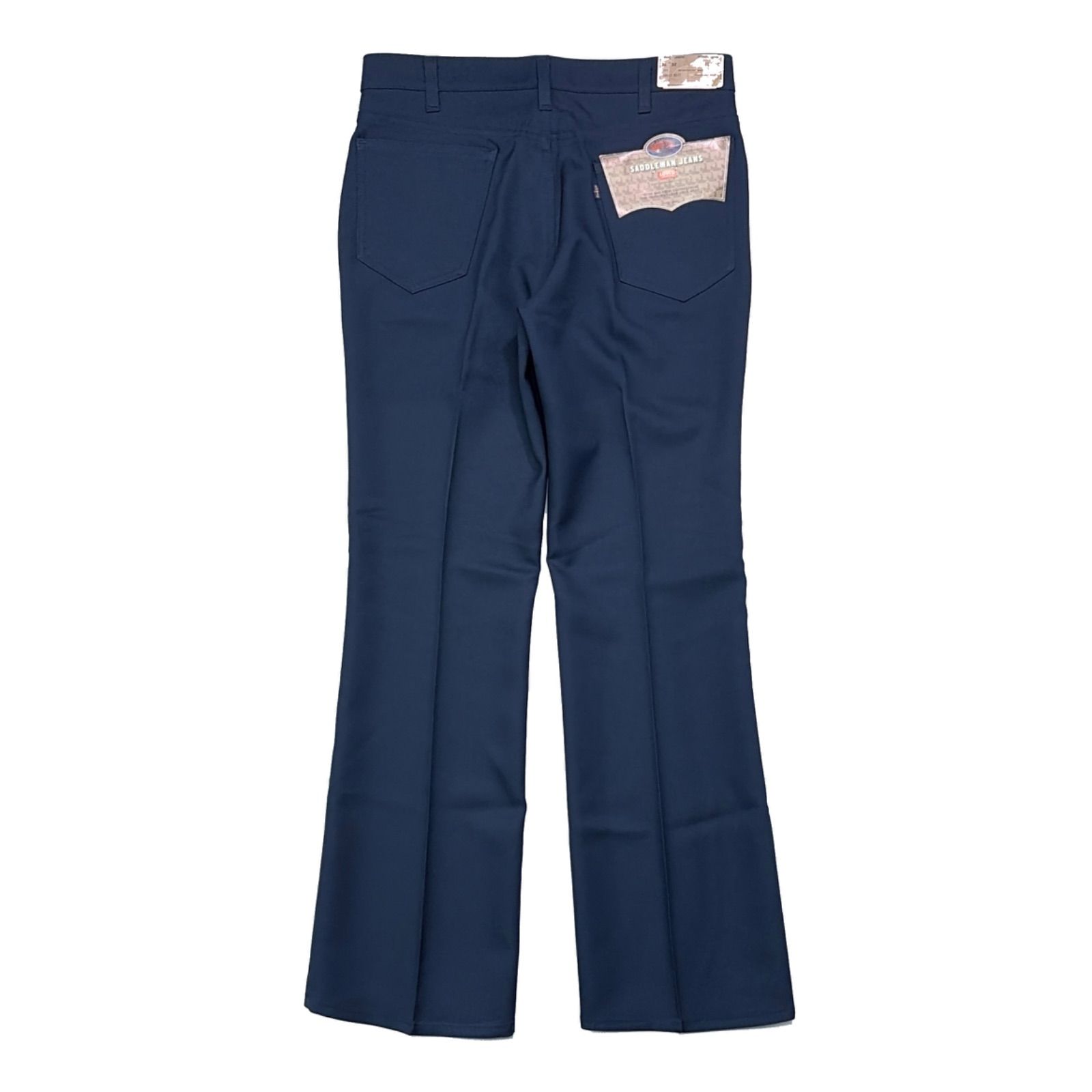 デッドストック 80s LEVIS リーバイス 517 スタプレ パンツ 紺 W34