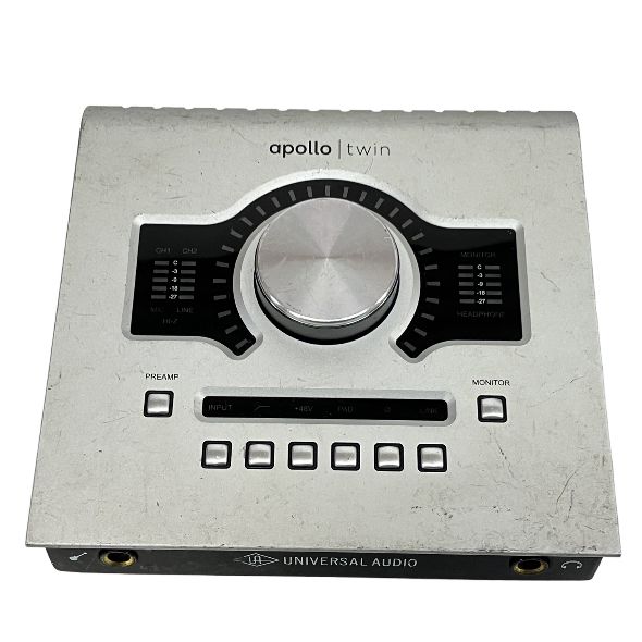 UNIVERSAL AUDIO apollo twin DUO CORE オーディオインターフェース 通電のみ確認 ジャンク T11246901