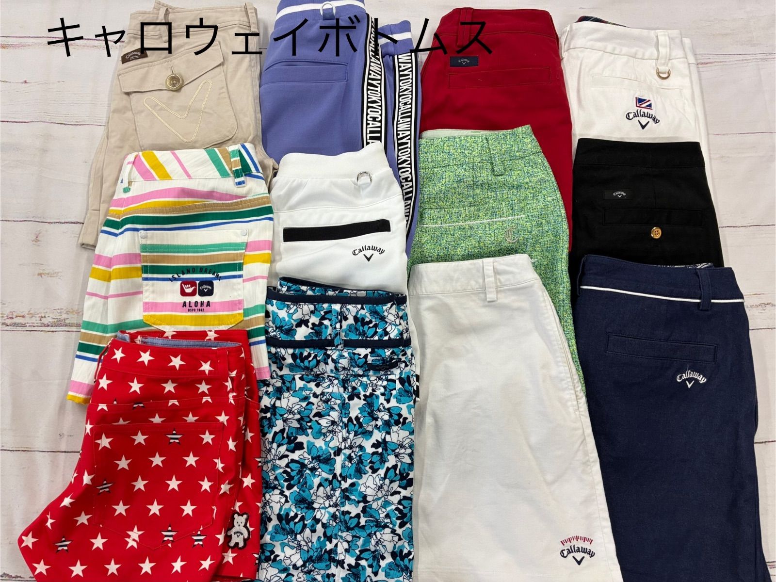 S787◇ レディース キャロウェイ ボトムス おまとめ 12点 スカート ショートパンツ ゴルフウェア