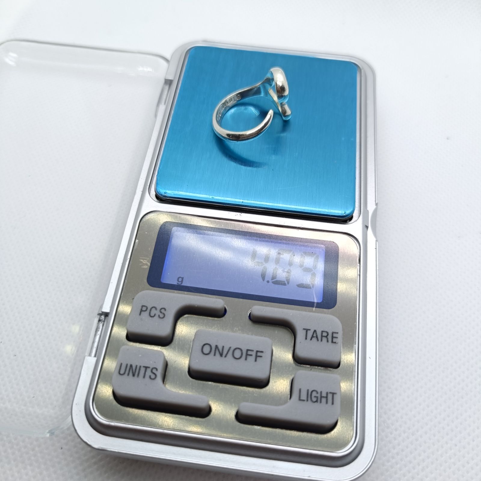 極美品✨️ ティファニー オープンハート 指輪 リング 16号 925