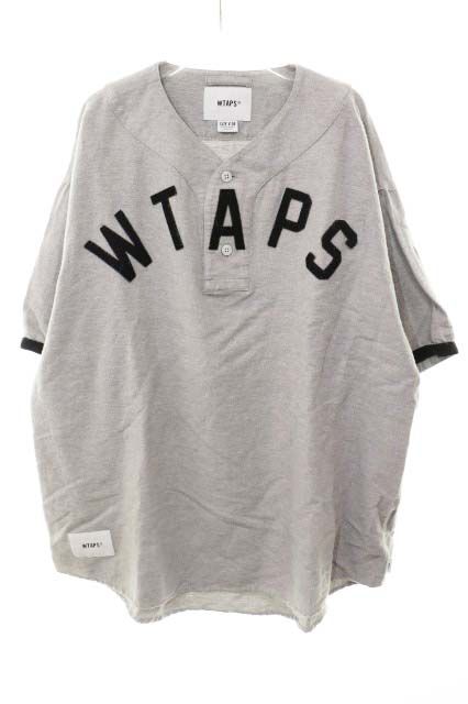 ダブルタップス WTAPS 22SS LEAGUE SS COTTON FLANNEL GREY サイズ 04
