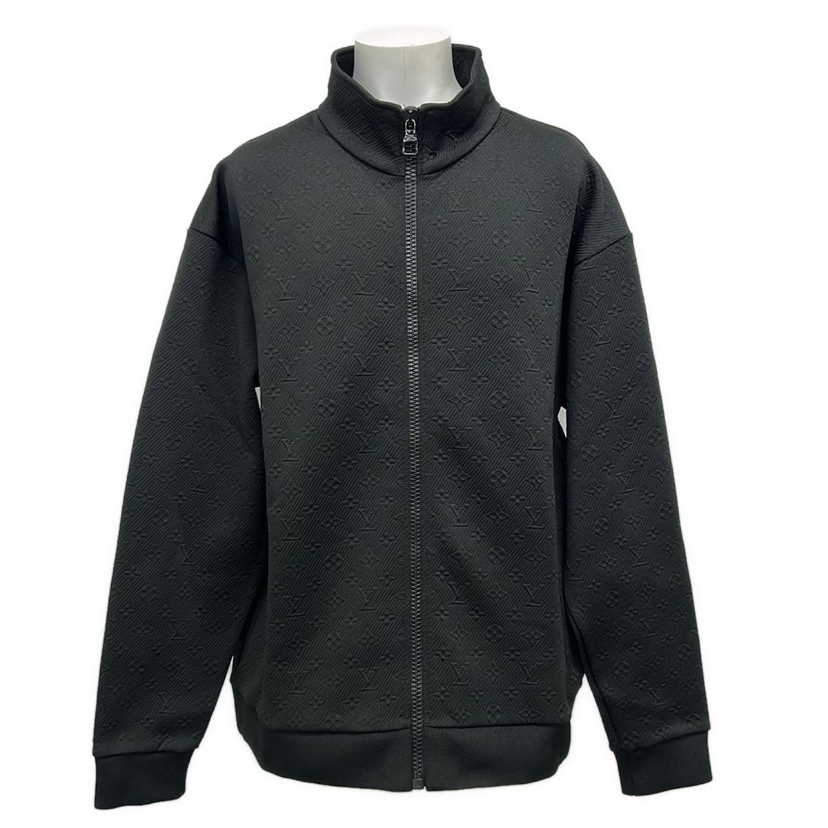 LOUIS VUITTON(ルイヴィトン) ブルゾン サイズXXL XL メンズ美品 - RM202Q XHM HJY45W 黒 2020AW/長袖/ジップアップ/モノグラム柄/春/秋