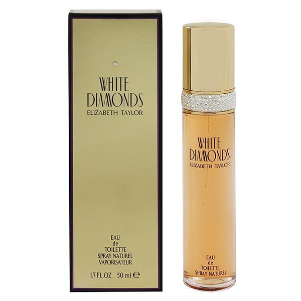エリザベステイラー ホワイト ダイヤモンド (箱なし) EDT・SP 50ml 香水 フレグランス WHITE DAIMONDS ELIZABETH TAYLOR 新品 未使用