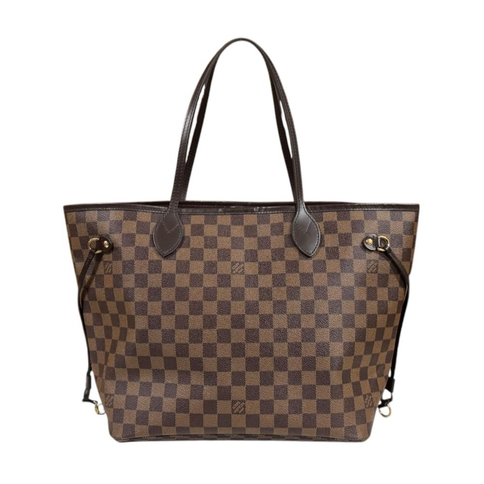 ルイヴィトン ネヴァーフルMM ダミエ トートバッグ ダミエキャンバス N41358 ブラウン レディース LOUIS VUITTON 中古 ルイヴィトン ルイ ヴィトン