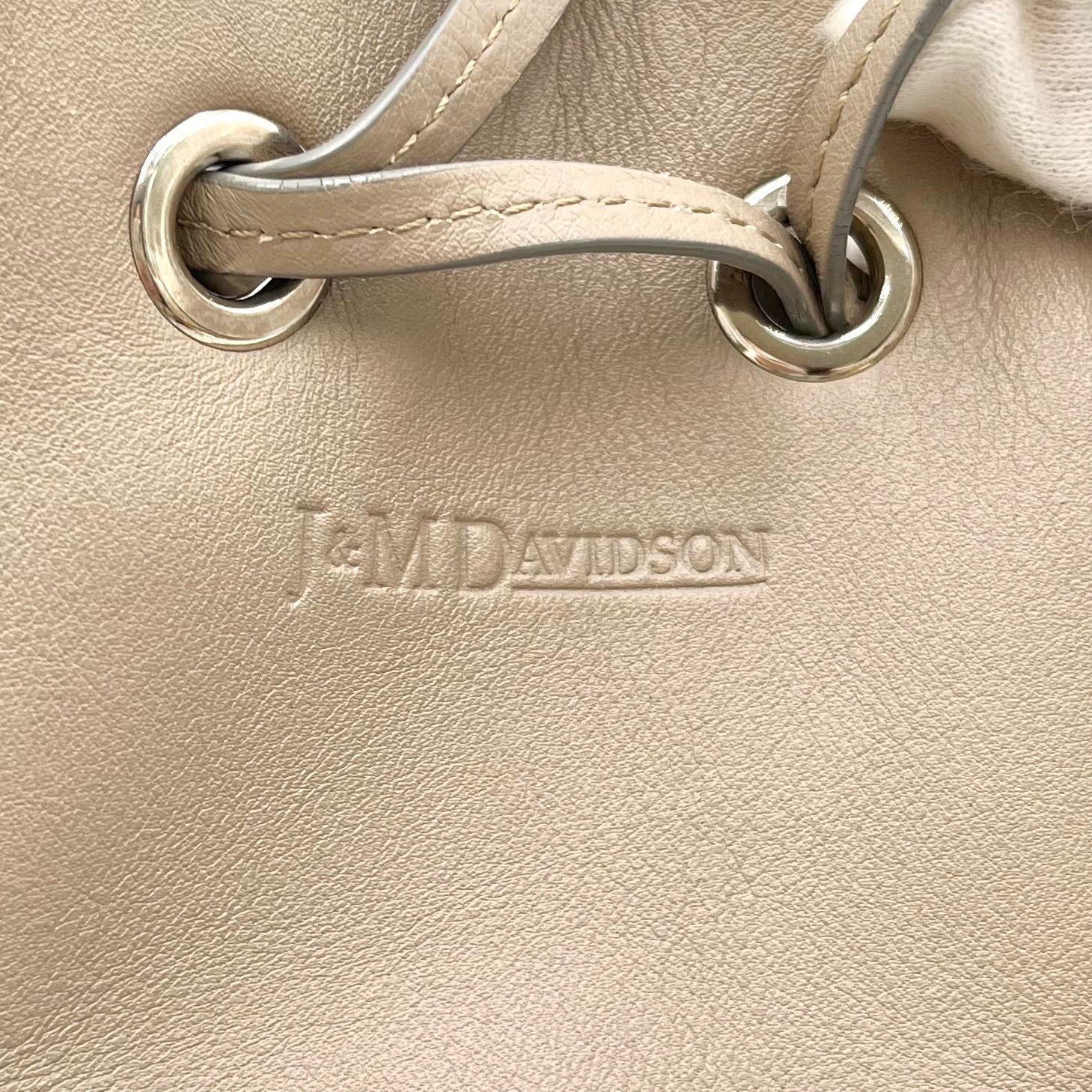 極美品◎J&M Davidson ジェイ&エムデヴィッドソン カーニバル チェック 