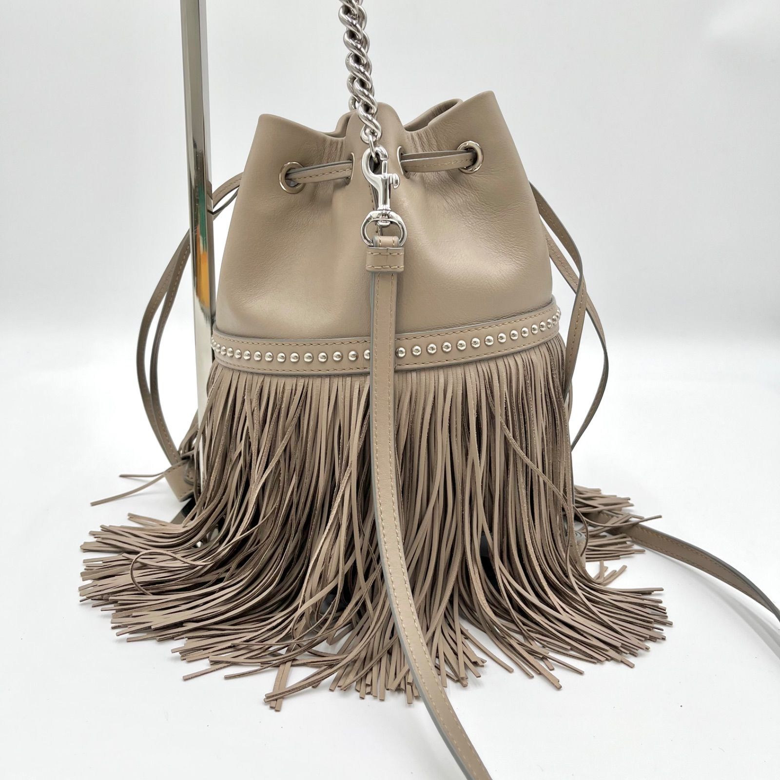 極美品◎J&M Davidson ジェイ&エムデヴィッドソン カーニバル チェック 