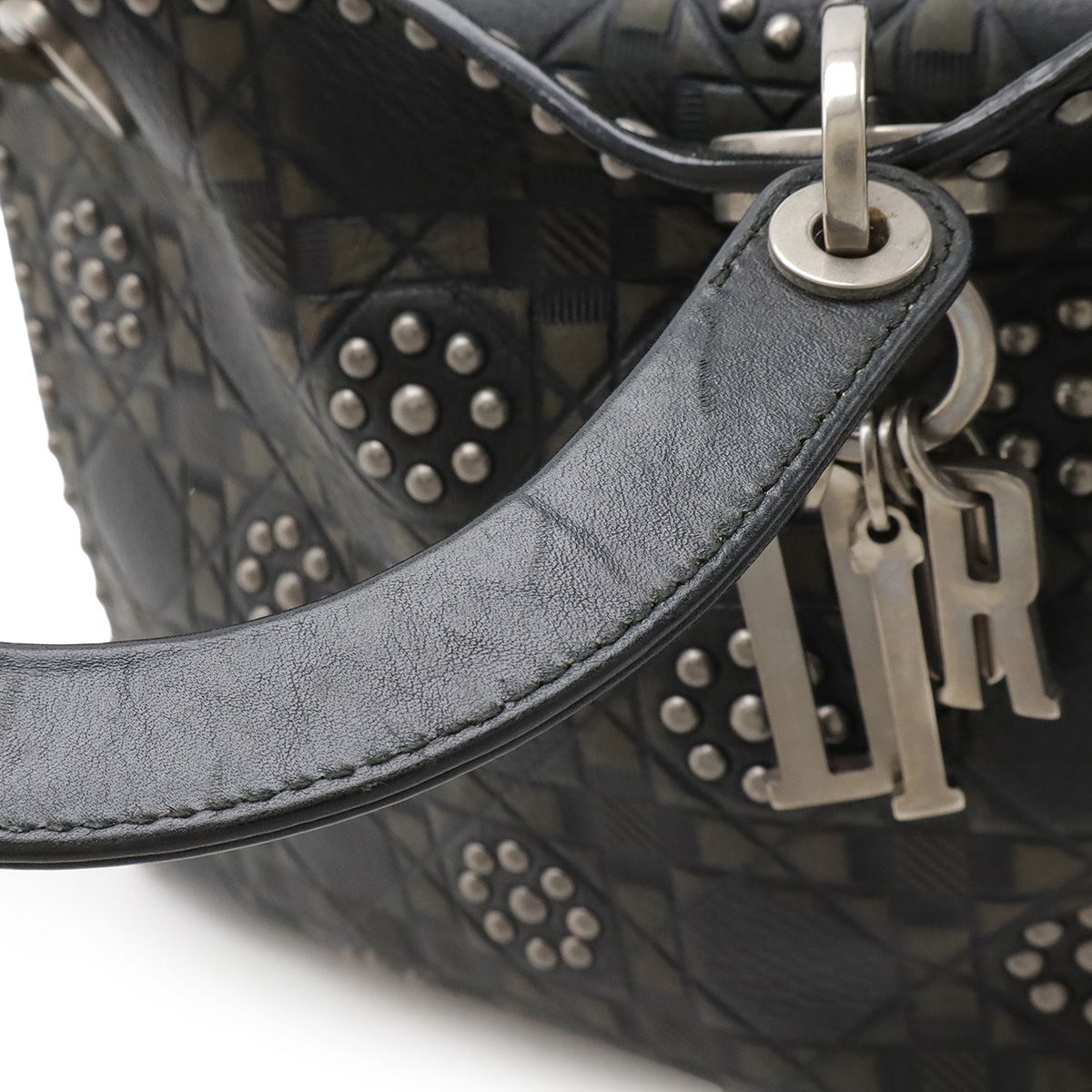 Christian Dior クリスチャン ディオール レディディオール スタッズ 