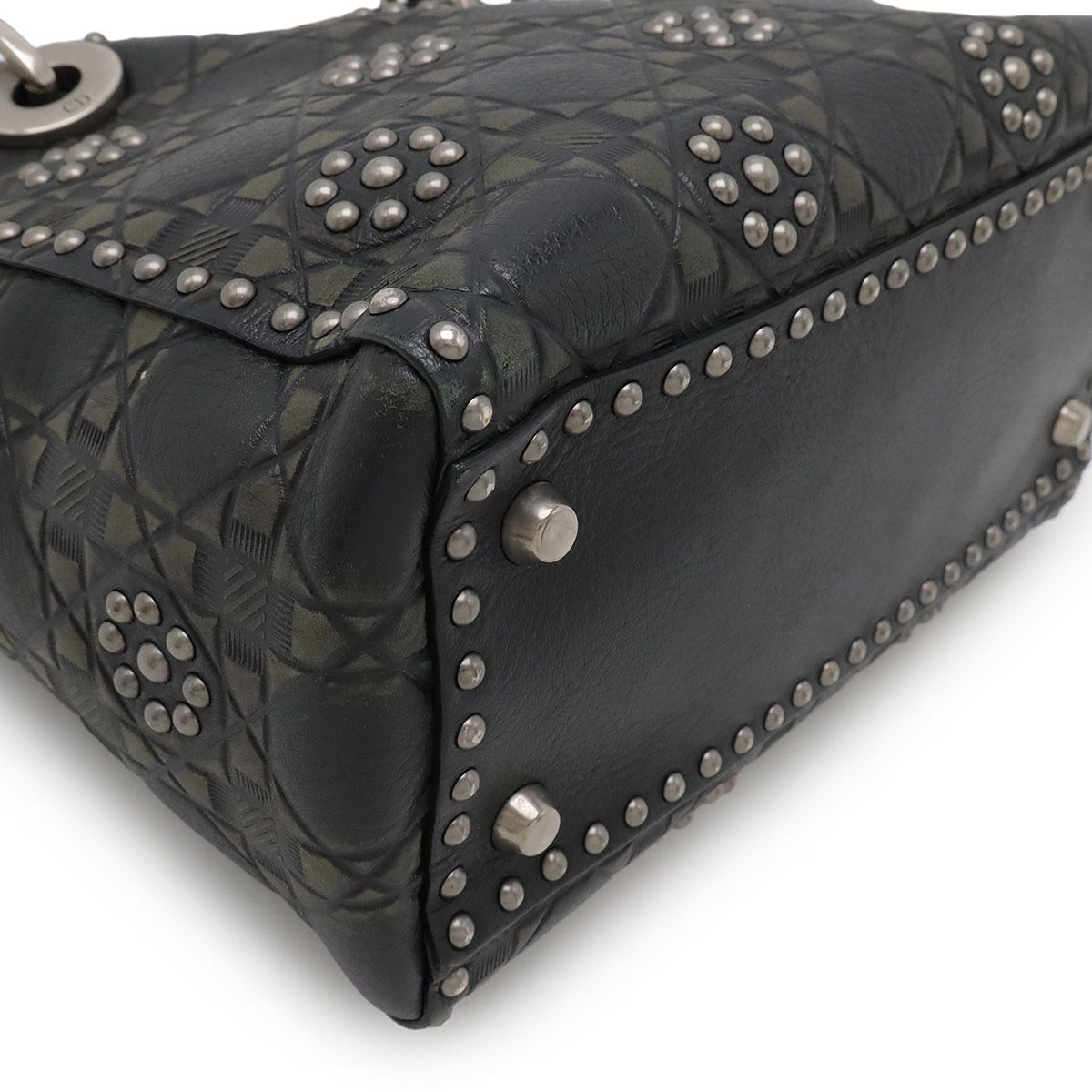 Christian Dior クリスチャン ディオール レディディオール スタッズ 