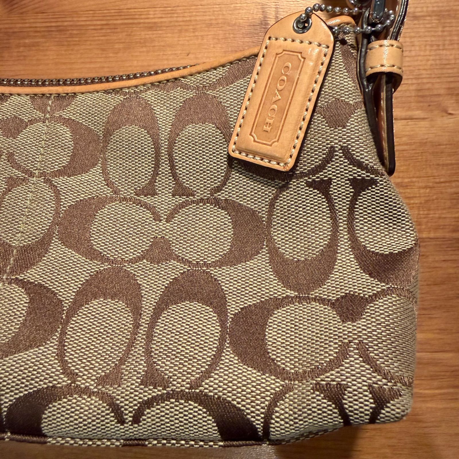 COACH コーチ シグネチャー ワンショルダーバッグ ハンドバッグ 