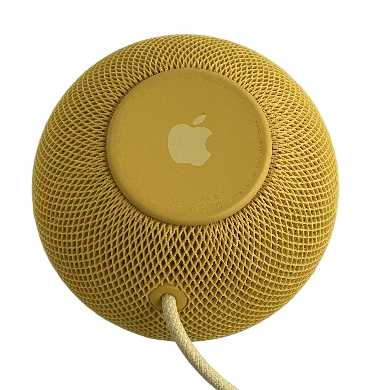 Apple home Pod mini スマートスピーカー A2374 イエロー 中古