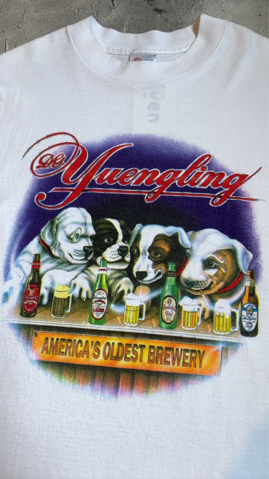 ユングリング ビール 犬柄 企業Tシャツ