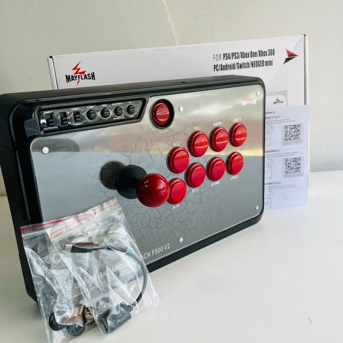 MAYFLASH メイフラッシュ ARCADESTICKF500 アーケードスティック V2