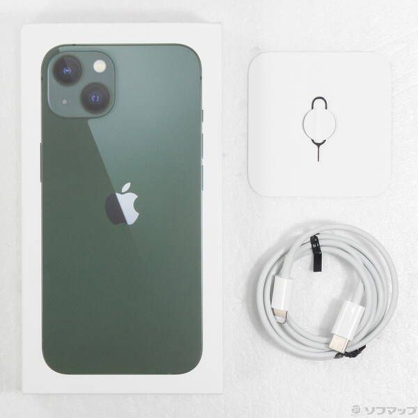 iPhone13 128GB グリーン SIMフリー 中古 - メルカリ