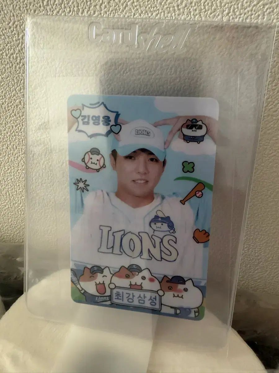 SAMSUNG LIONS キム・ヨンウン選手 トレカ (쫀냐미)