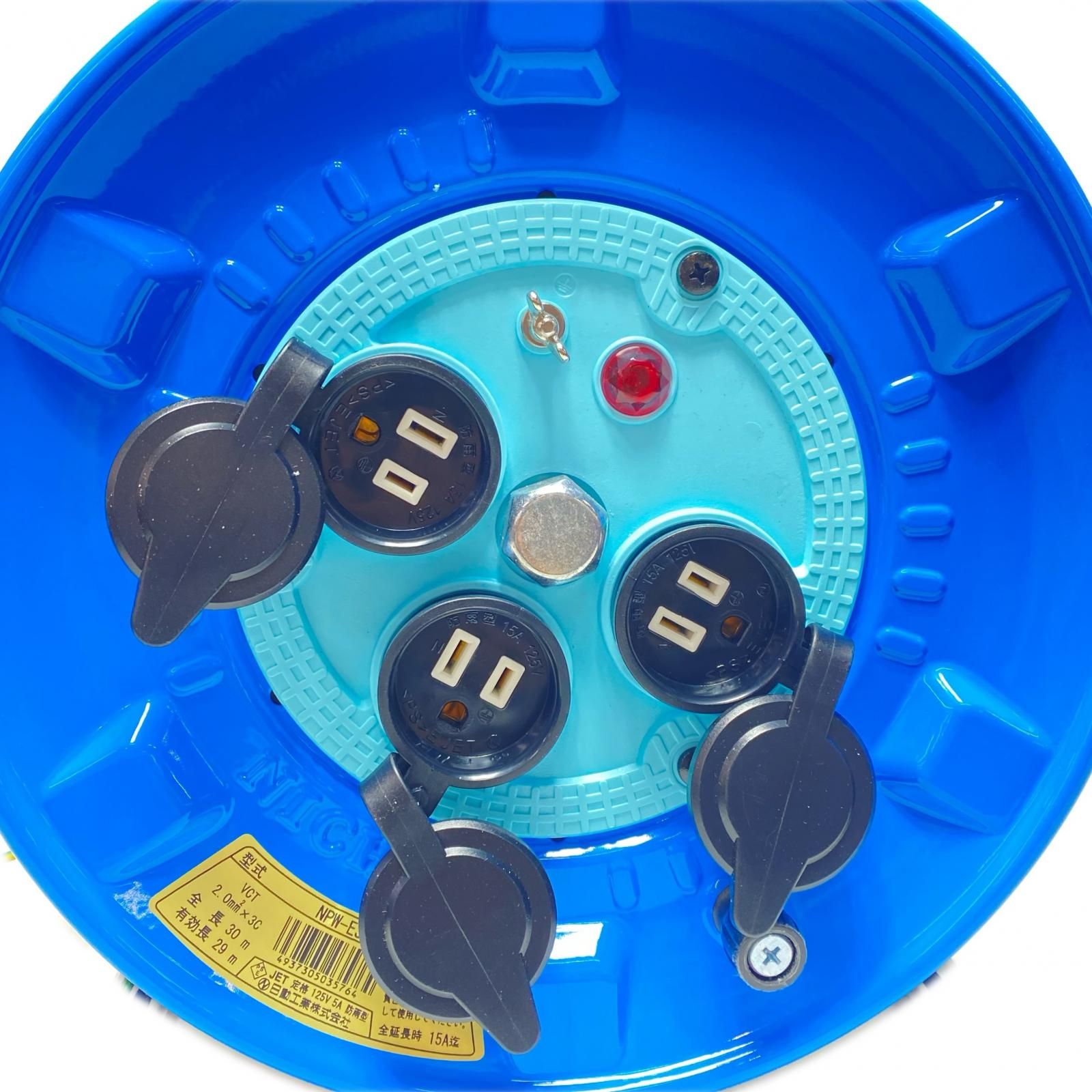 NICHIDO コードリール 未使用品(S) 30m NPW-E33 - メルカリ