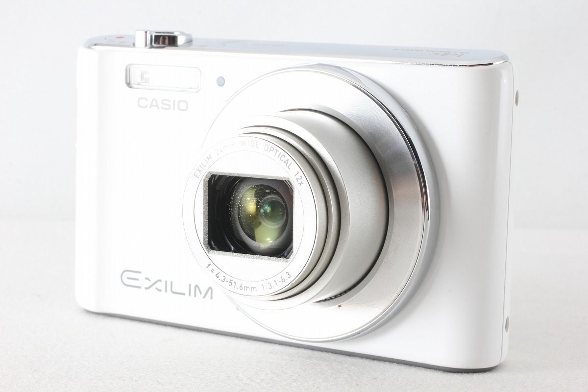 カシオ CASIO EXILIM EX-ZS240WE ホワイト コンパクトデジタルカメラ◇50569