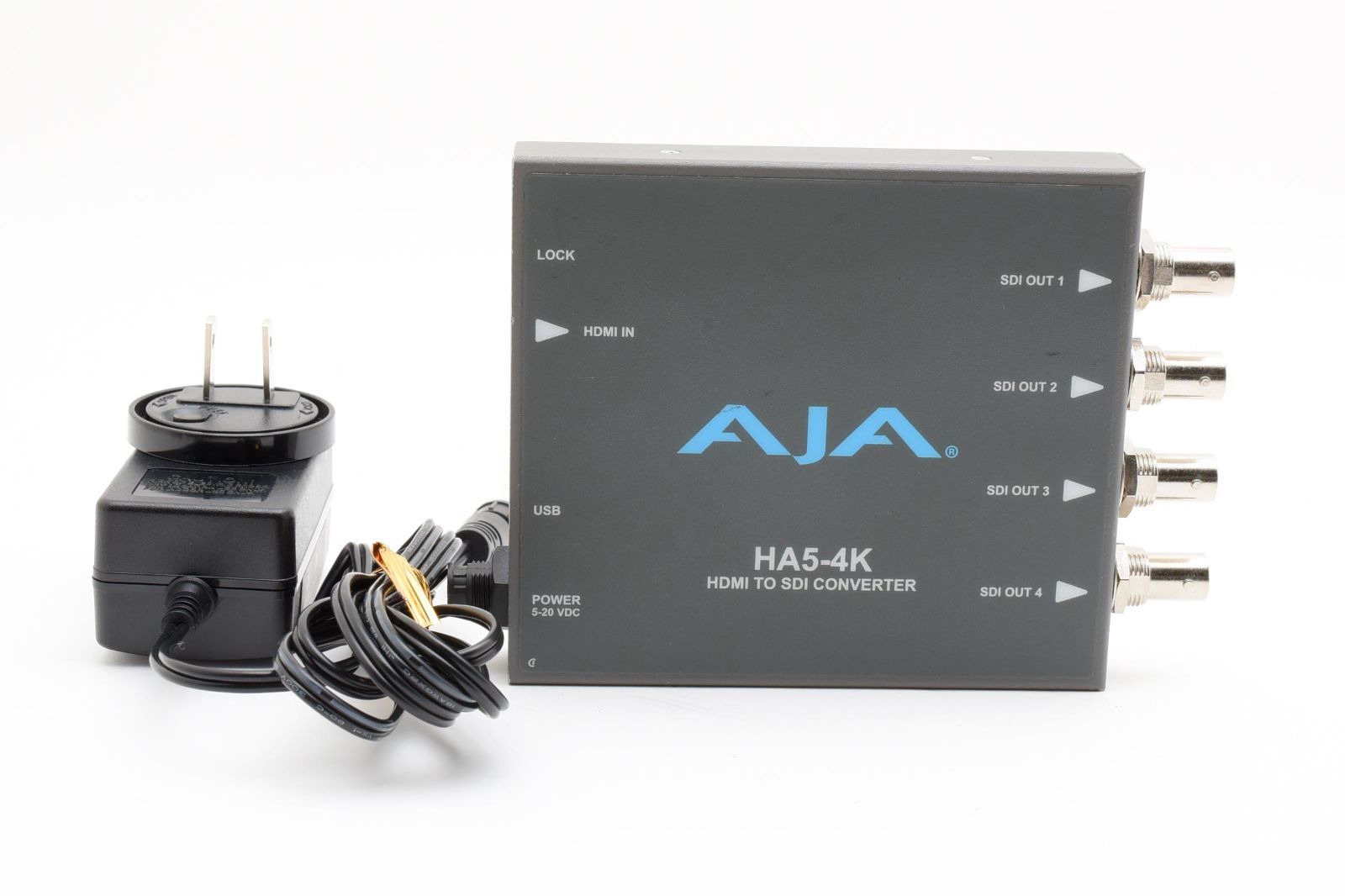 ■ 美品 ■ エージェーエー　AJA HA5-4K HDMI TO SDI CONVERTER 《動作確認済》 コンバーター #A1226