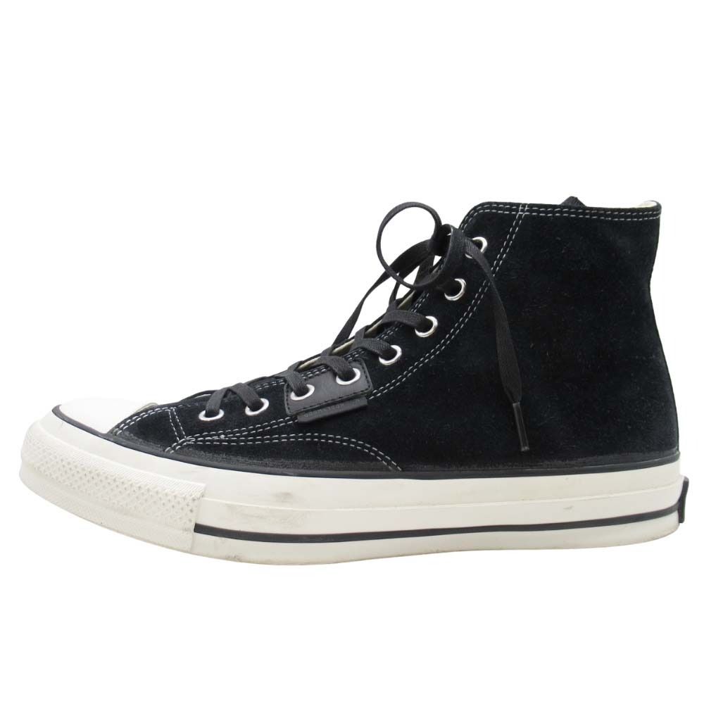 美品 CONVERSE ADDICT x N.HOLLYWOOD コンバースアディクト 1CL783 CHUCK TAYLOR NH HI スニーカー US10.5/29.0 ブラック メンズ 古着 中古 USED