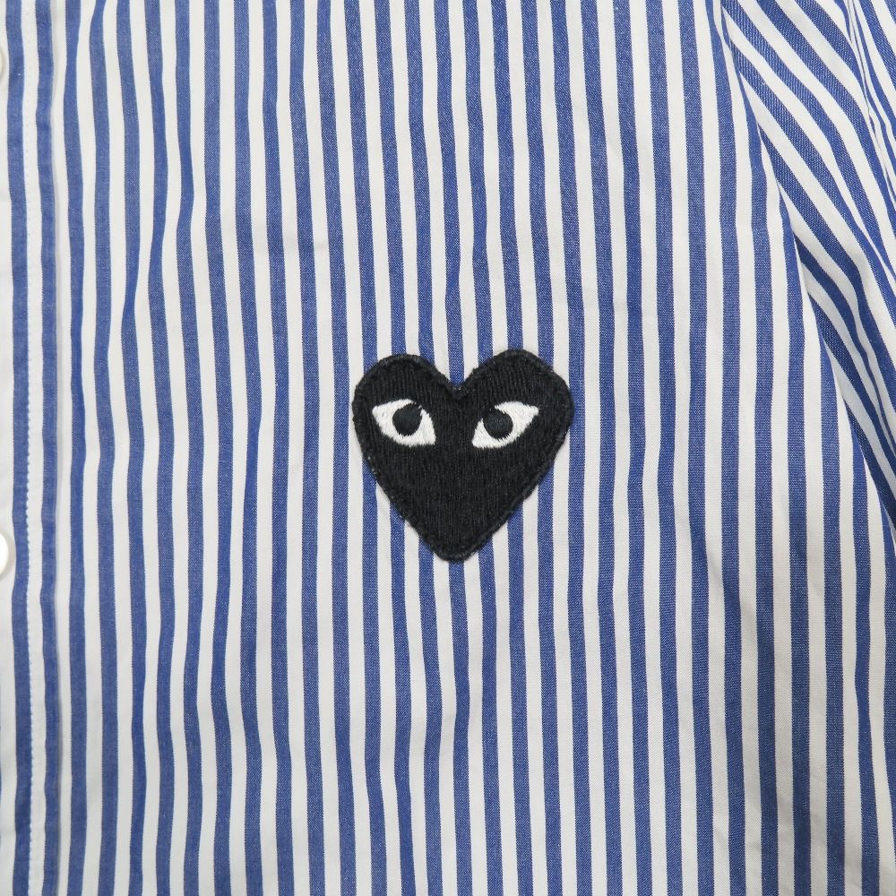 良品 PLAY COMME des GARCONS プレイコムデギャルソン ストライプ 長袖