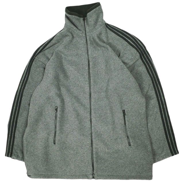 INSCRIRE アンスクリア 25AW 日本製 Fleece Loose Fit Track Jacket フリースルーズフィットトラックジャケット I25AW-BC120 M DK.GREY ユニセックス アウター g26591