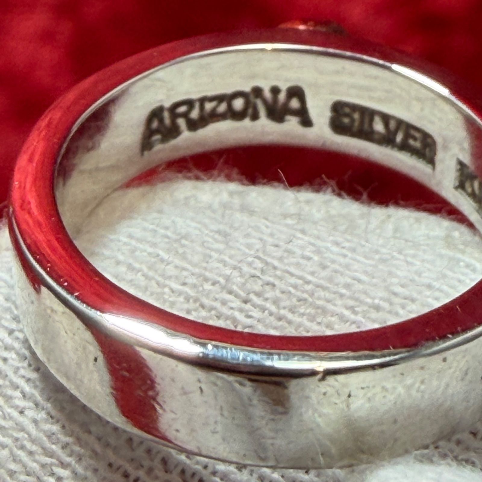 美品 太陽神 リング7号 SILVER×K18 4.1g アリゾナフリーダム/ARIZONA 