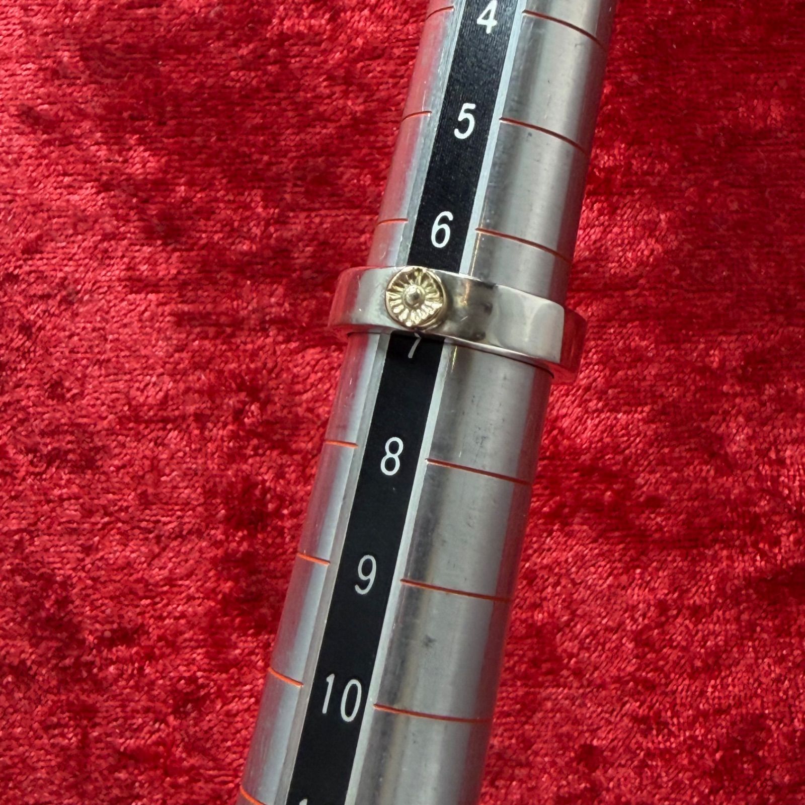 美品 太陽神 リング7号 SILVER×K18 4.1g アリゾナフリーダム/ARIZONA