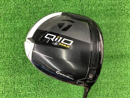 【中古】 テーラーメイド Qi10 MAX 9° ドライバー DR Diamana BLUE TM50(Qi10 DR) (フレックスS) メンズ 男性用 右利き 右用 Cランク ゴルフクラブ