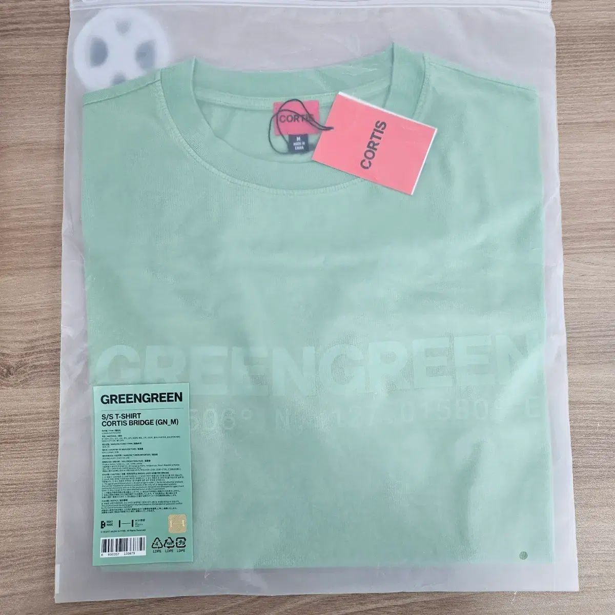 コティス グリーンーグリーン ポップアップ グリーン Tシャツ ブリッジ Mサイズ