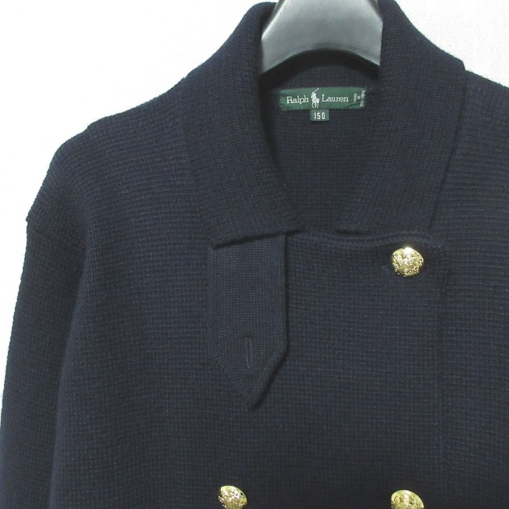 美品 Ralph Lauren ラルフローレン ヴィンテージ ウール 金ボタン