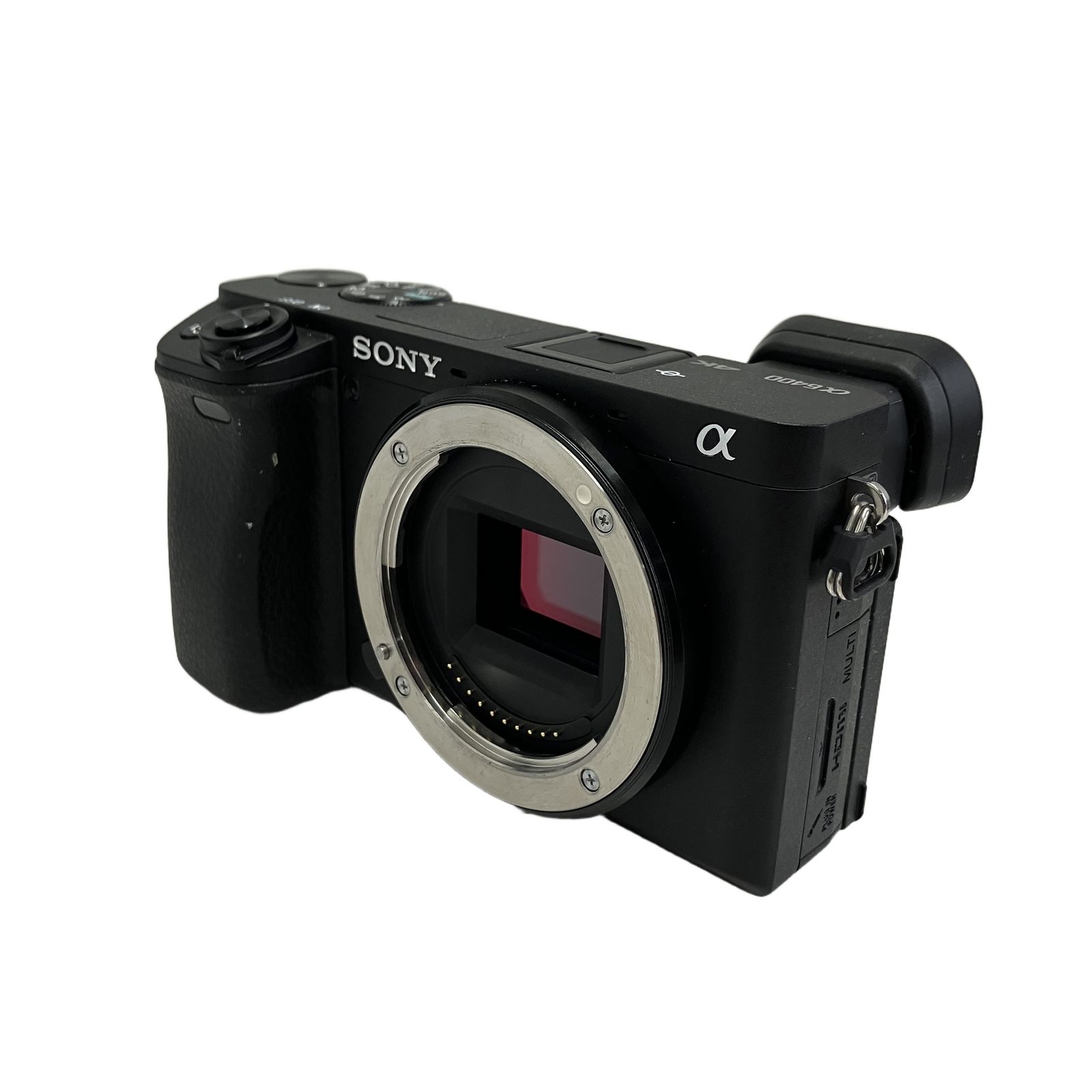 SONY ソニー ILCE-6400Y α6400 ダブルズームレンズキット ミラーレス一眼 APS-Cサイズ(23.5 x 15.6mm)ソニーEマウント 中古 T11245851