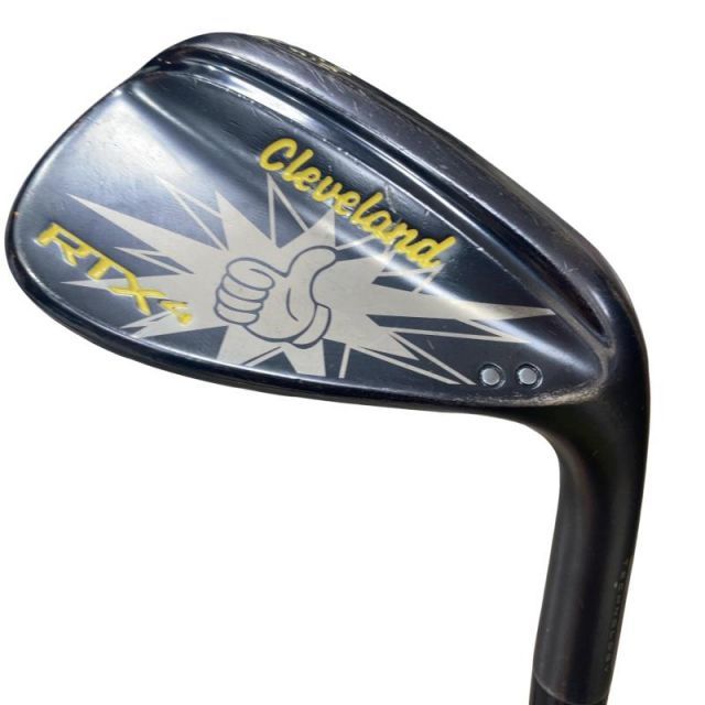 【中古】 クリーブランド Cleveland RTX-4 ブラックサテン(グッジョブ) 52°/10° MID ウェッジ WG Dynamic Gold (フレックスS) メンズ 男性用 右利き 右用 Cランク ゴルフクラブ