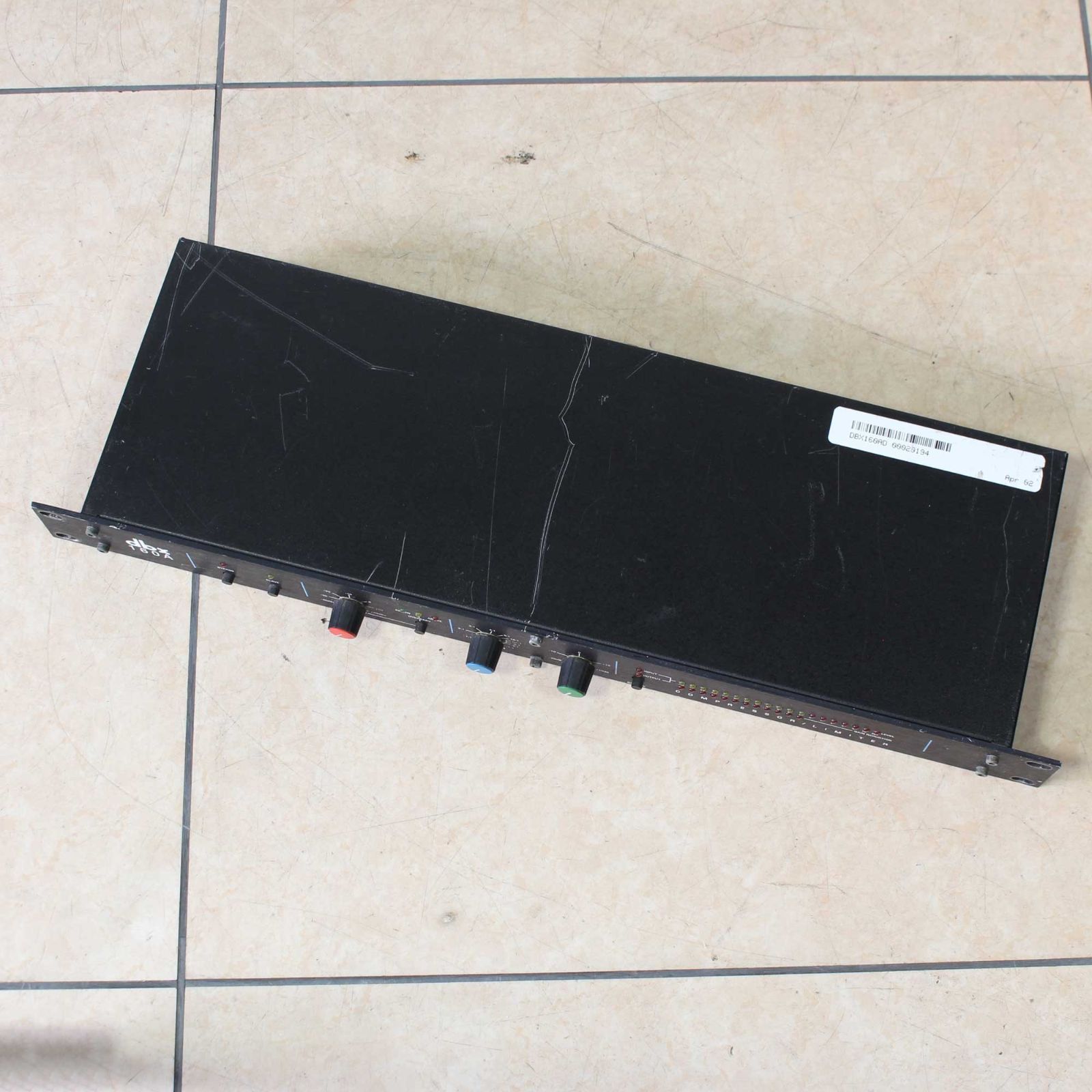 中古 dbx 160A Compressor/Limiter 名機「160」の血統を引き継ぐ1chの