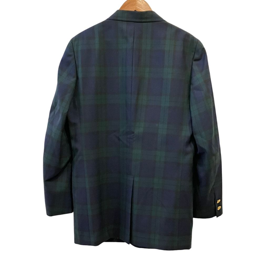 J.PRESS ブラックウォッチ 3B段返りブレザー size T-175 美品 J.PRESSジェイプレス ブラックウォッチ チェック柄 段返り3B