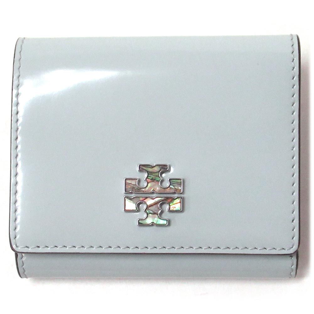 TORY BURCH トリバーチ アウトレット 財布 エナメルレザー三つ折り財布